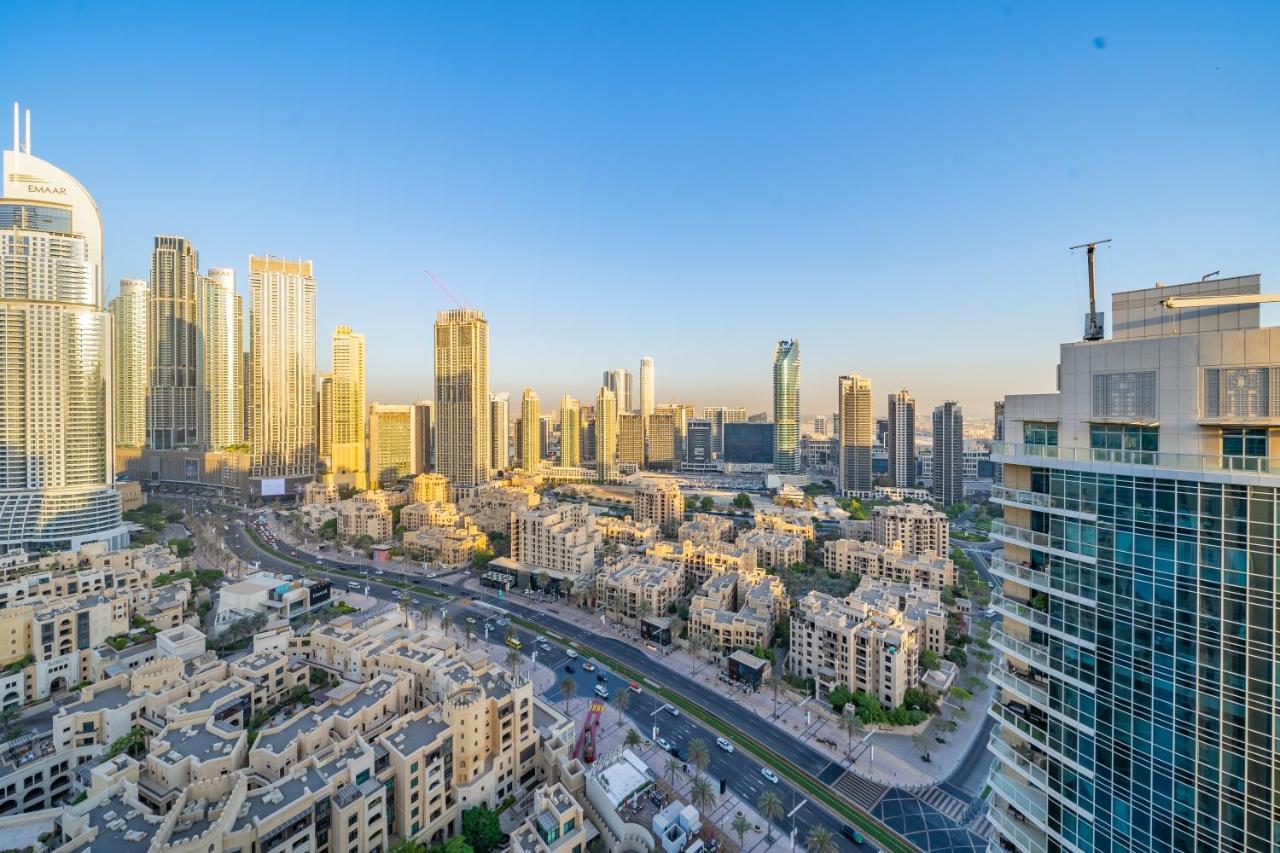 Chic And Zen Apartment, Near Burj Khalifa Tower Дубай Екстериор снимка