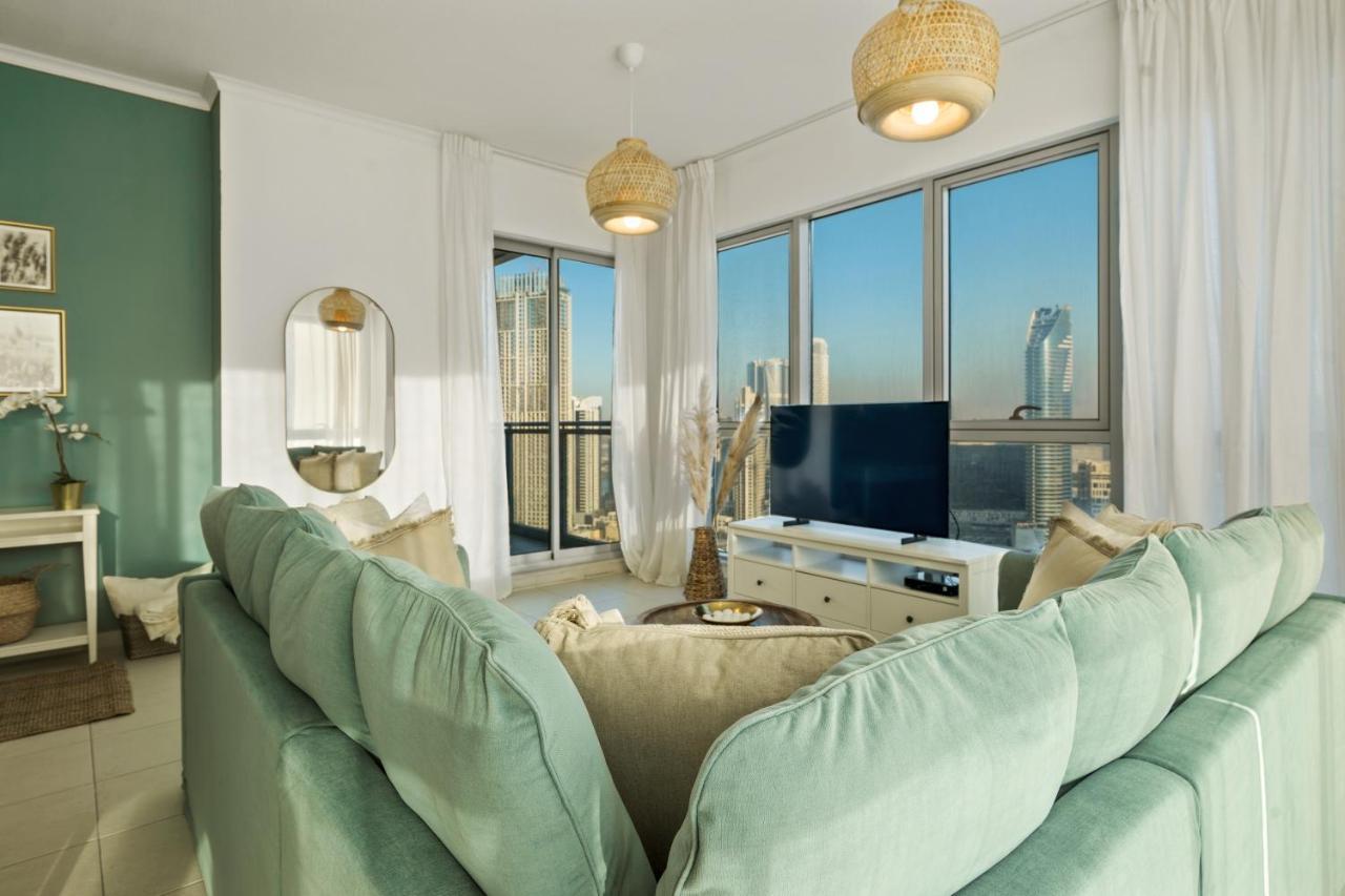 Chic And Zen Apartment, Near Burj Khalifa Tower Дубай Екстериор снимка